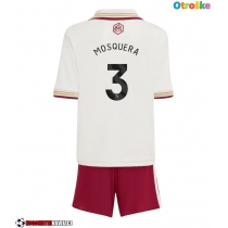 Otroške Nogometnih dresov Arsenal Cristhian Mosquera #3 Tretji 2025-26 Kratki rokavi (+ hlače)